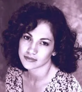 Young Jennifer Lopez in her teenage years.