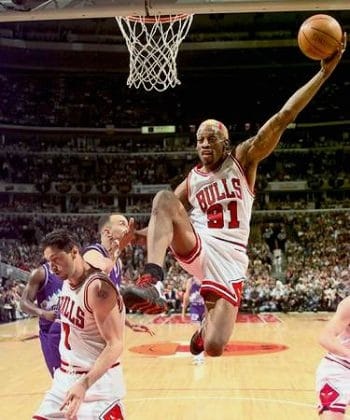 Dennis Rodman was so good in the game of basketball that he became Kim Jong-un's role model.