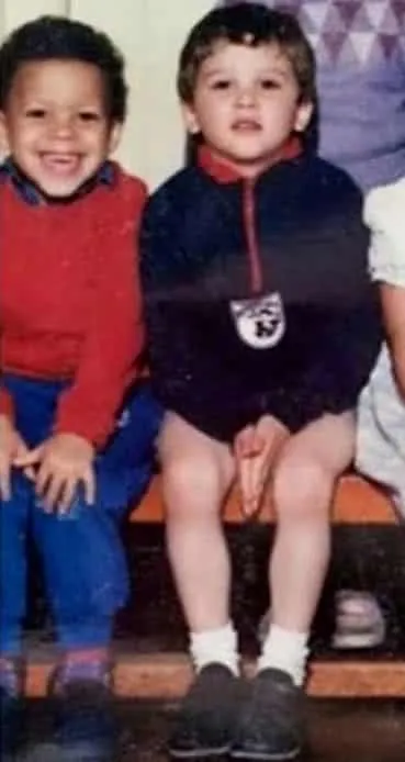 Kit Harington Childhood photo.