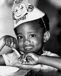 Kanye West as a kid.