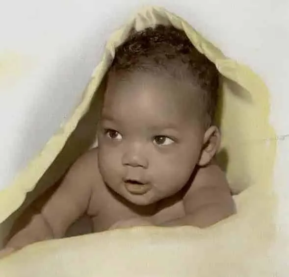 This is Will Smith when he was a baby.