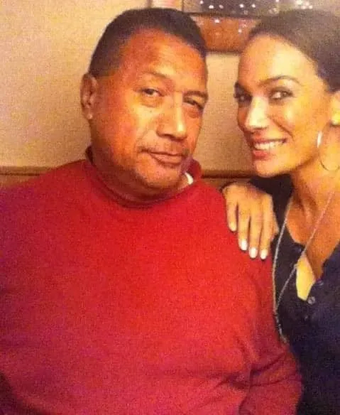 Nia Jax has a close relationship with her father, Joseph Fanene. Credits: Pinterest.