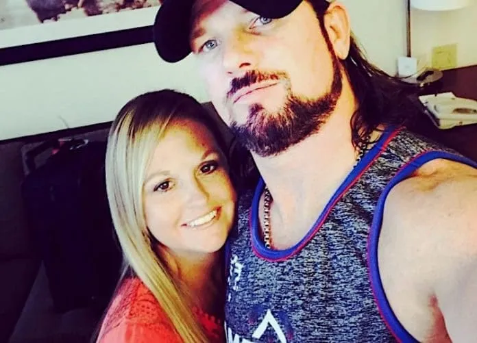 Wendy is the only woman AJ Styles has been with for decades.