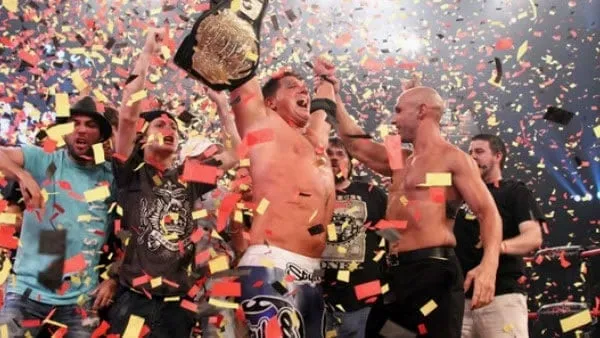 AJ Styles won his first TNA World Heavyweight Championship in 2009.