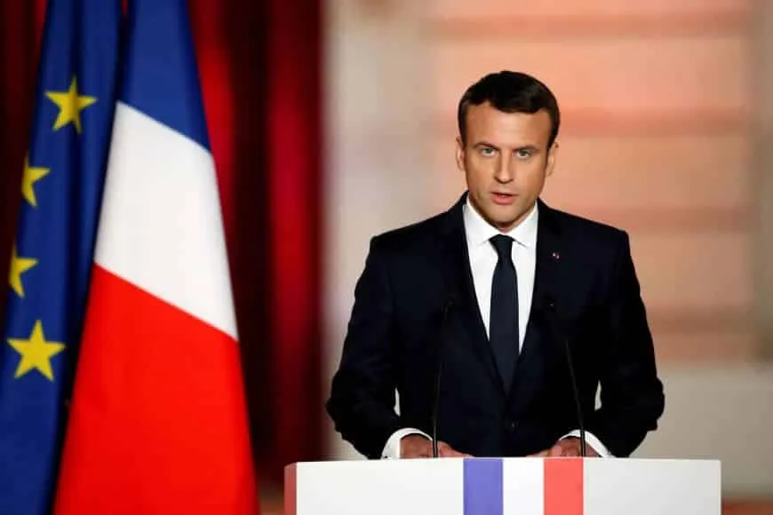 Emmanuel Macron was sworn in as President of France on the 14th of May 2017.