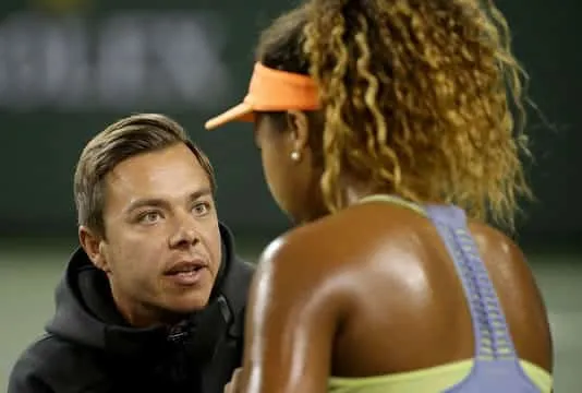 Naomi Osaka hired Serena Williams' former hitting partner, Sascha Bajin as her coach in 2018.