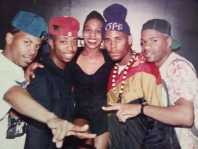 R. Kelly with Public Announcement group.