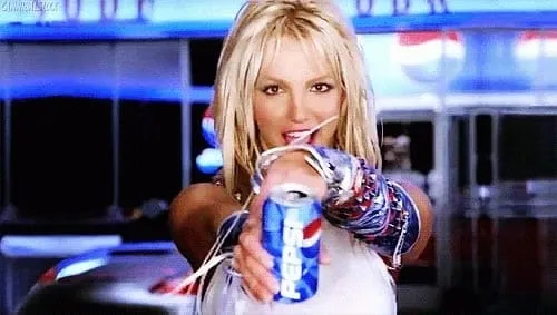 Britney Spears endorses Pepsi among other products/brands.