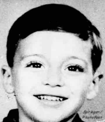 Childhood photo of Al Pacino while living with his maternal grandparents.