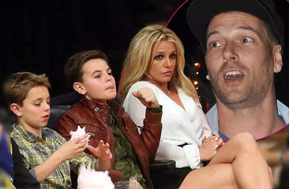 Britney Spears had two sons with Kevin Federline before they split in 2007.