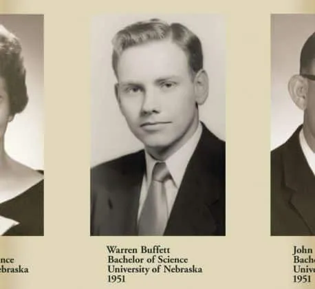 Warren Buffett obtained his first degree from the University of Nebraska.