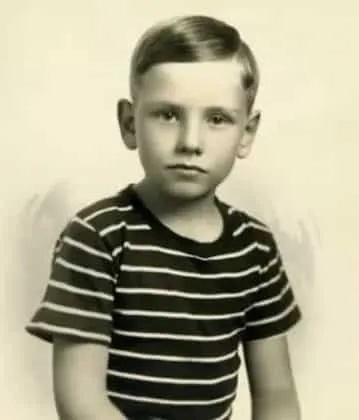Warren Buffett as a kid.