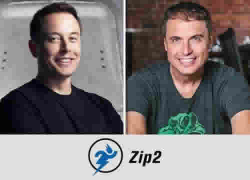 Elon Musk and his brother Started Zip2 in 1995.