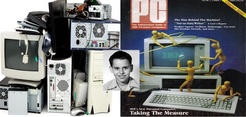 Larry Page was exposed to computer gadgets and techy information as a kid.