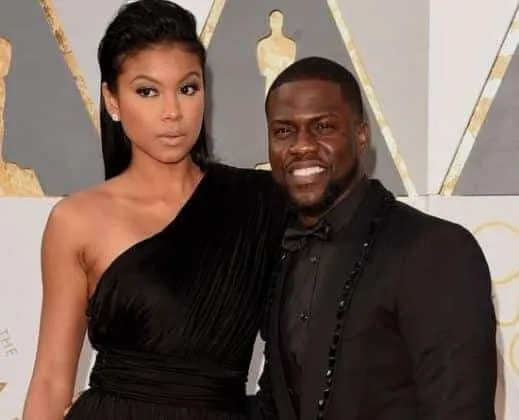 Kevin Hart With Wife Eniko Parrish.