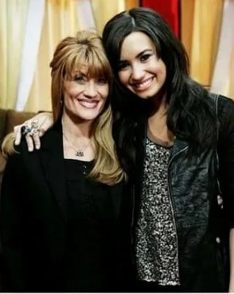 Demi Lovato with her mother Dianna.