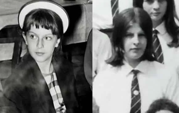 Rare photos of Theresa May during her high school days.