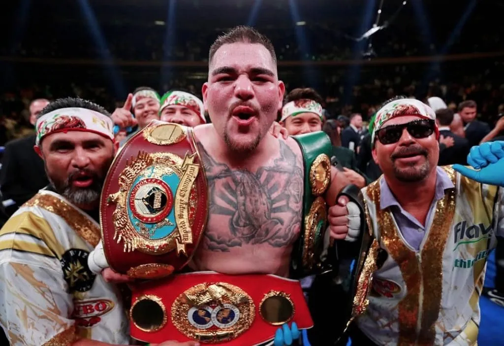 Andy Ruiz Jr defeated Anthony Joshua on June 1st 2019 to become the new world heavyweight champion.