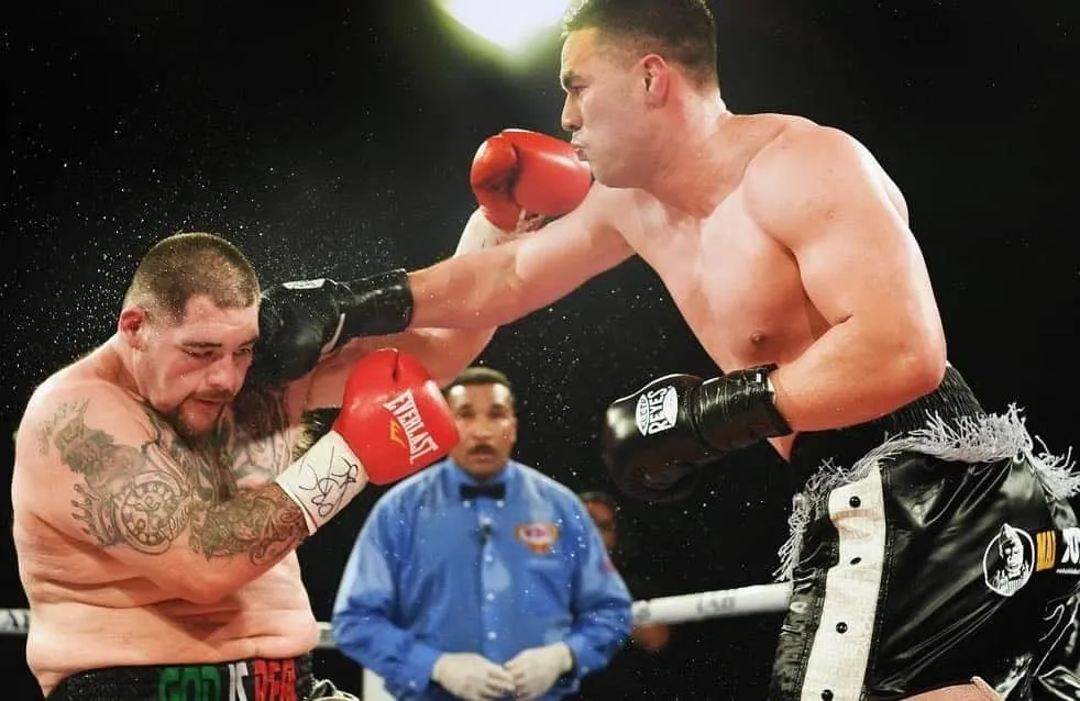 Andy Ruiz Jr recorded his first professional defeat when he fought Joseph Parker in 2016.