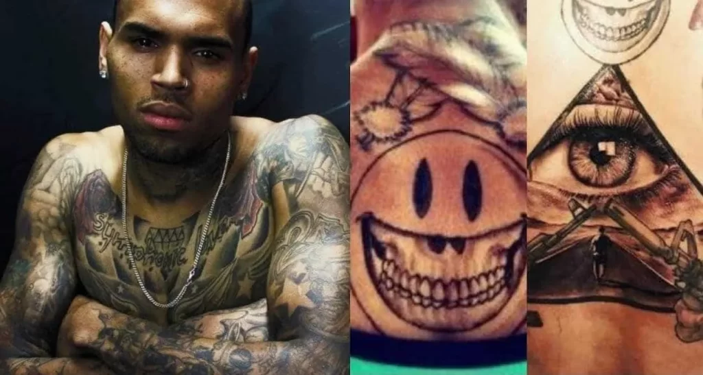 Chris Brown has too many tattoos to be analysed.