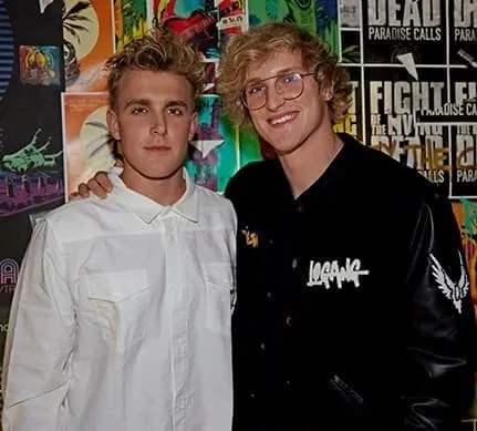 Logan Paul with his brother.