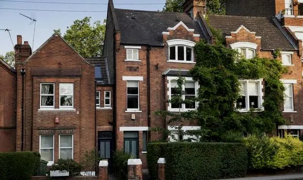 A sectional view of Boris Johnson's £1.3M house at Camberwell, South East London.