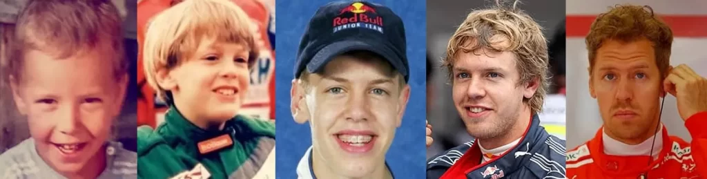 Sebastian Vettel's  Biography - From his Early Days to the Moment of Fame.