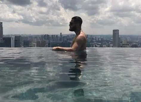 Jorge Masvidal loves swimming as a pastime activity.