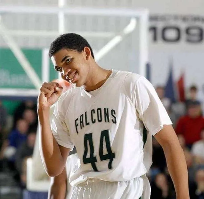 He joined the Falcons at St. Joseph High School and became the top player of the 2012 ESPN 25 national ranking.