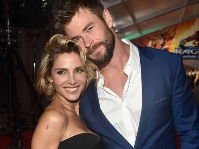 Chris Hemsworth after a few months of meeting his wife, Elsa Pataky.