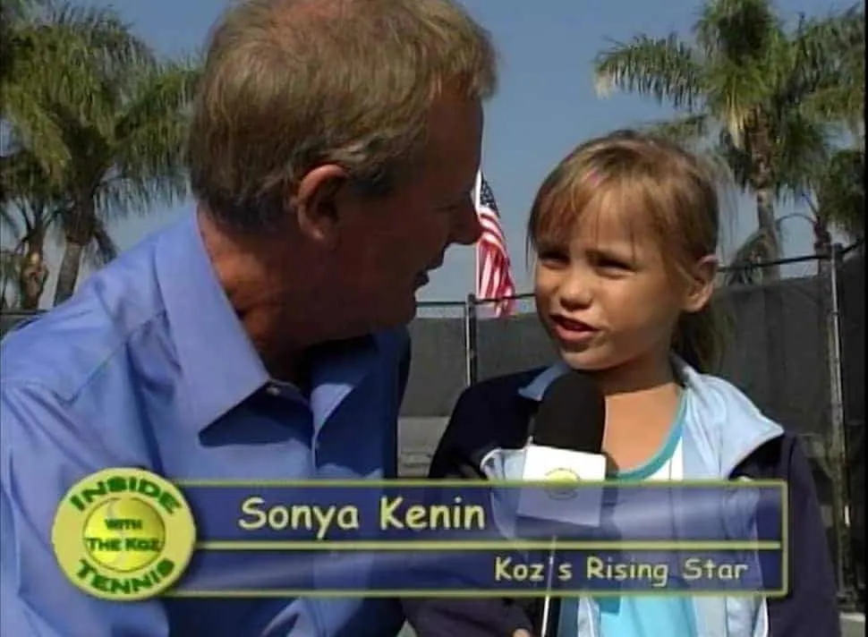 Sophia Kenin’s Childhood Story- The tennis prodigy was granted interviews even before she became a teenager.