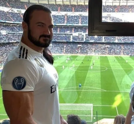See who was spotted watching a live football game at the Santiago Bernabéu Stadium.