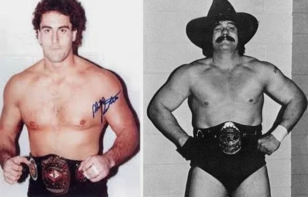 Bray Wyatt’s father (left) and grandfather (right) were one-time professional wrestlers.