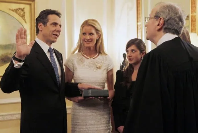 He was sworn in as New York's governor in December 2010. Image Credit: NewYorkTimes.