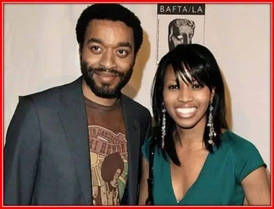 Behold the actor with his sister Zain Asher.