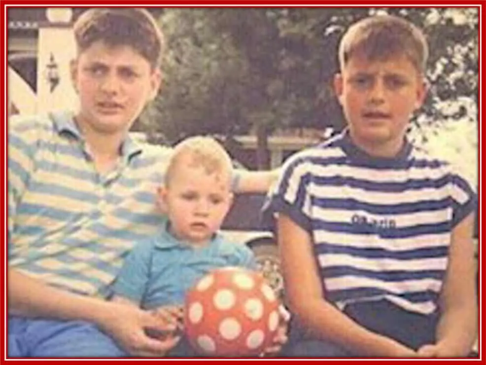 Young Nikola Jokic and his siblings. Can you spot him in this photo