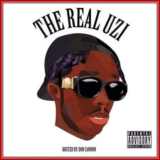 Behold the cover of his first mixtape — The Real Uzi.