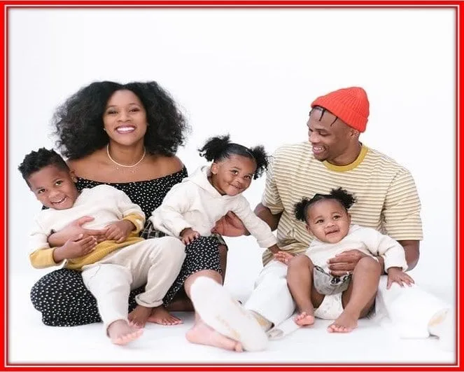 Russell Westbrook Family, his wife, and his lovely children.