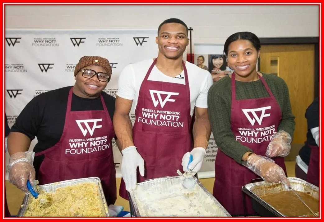 Russell and his family giving back to society through his Why Not Foundation.