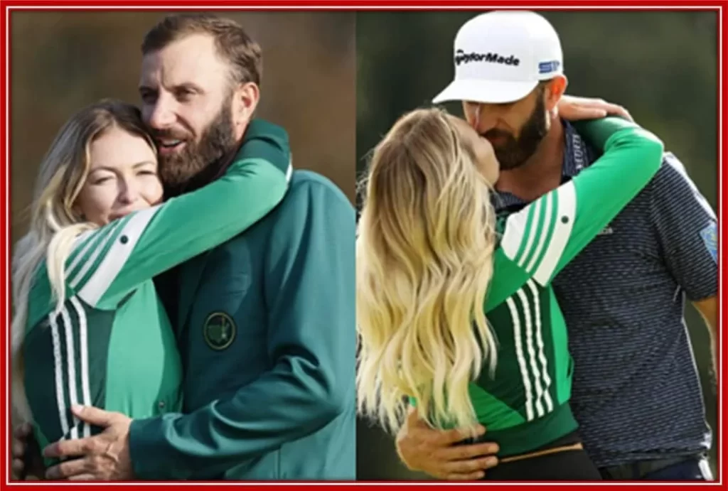 Dustin Johnson met Paulina Gretzky in 2009 but began dating officially until early 2013.