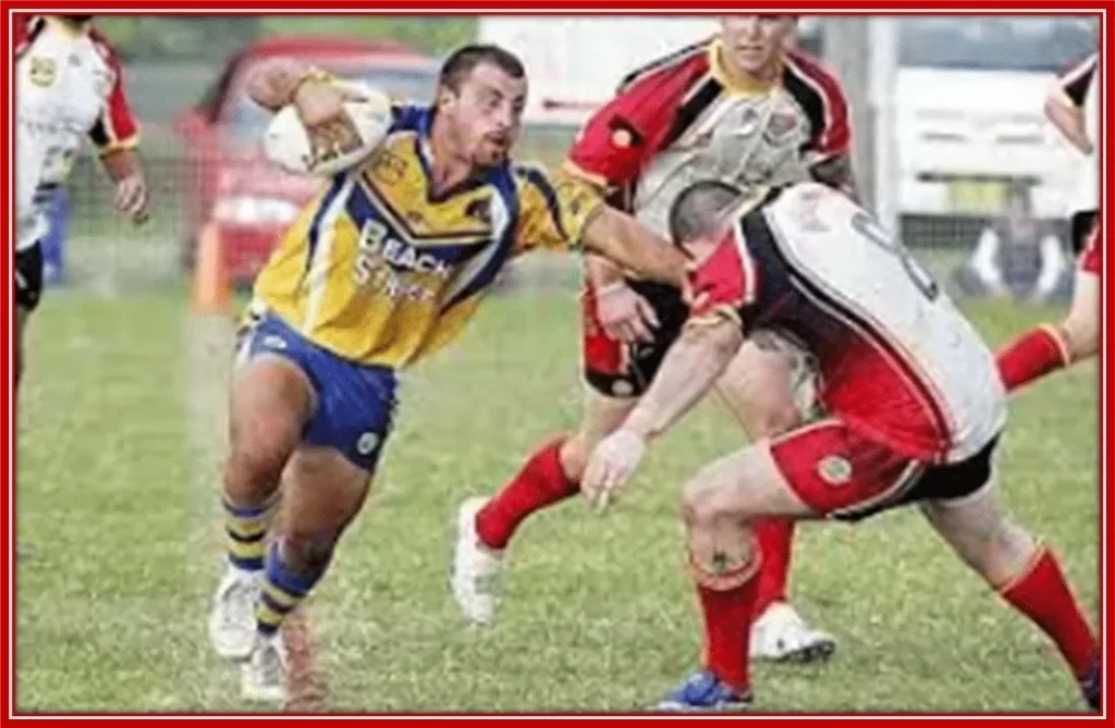 How The Macedonian descent played semi-professional rugby league briefly.