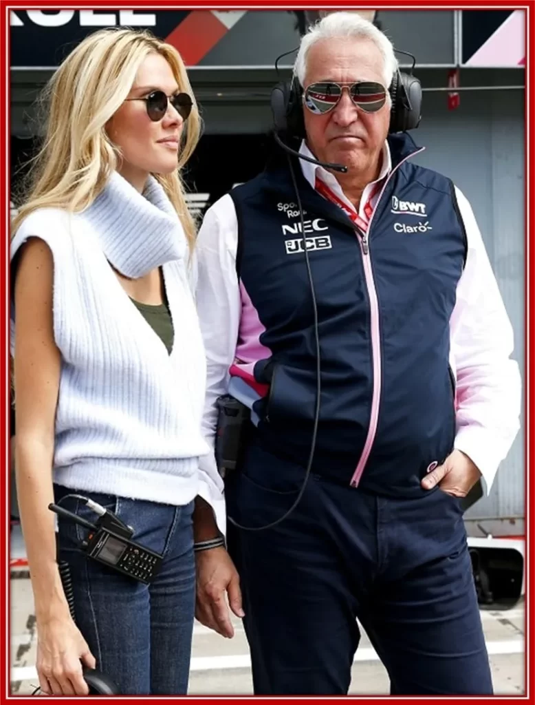 Behold Lance Stroll Parents - mother, Claire-Anne Callens, and father, Lawrence Stroll (a Billionaire).