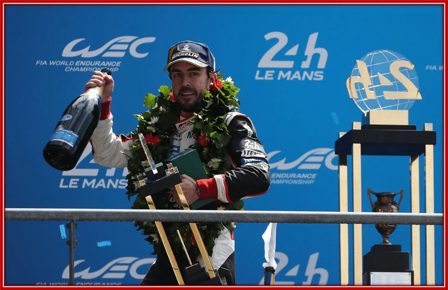 Alonso emerged victorious at the 24 Hours of Le Mans twice.