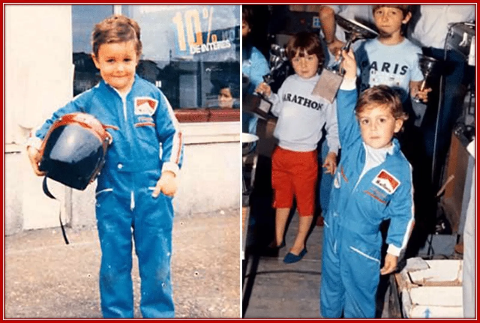 After his seventh birthday, Fernando Alonso entered his first proper kart race.