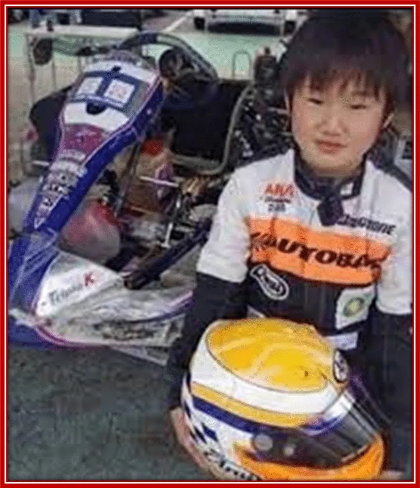 Yuki Tsunoda took part in Karting since 4.
