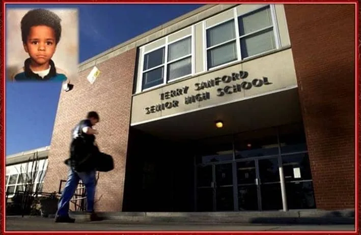 Terry Sanford Senior High School Where J. Cole Leaves a Record as a Bright Student.