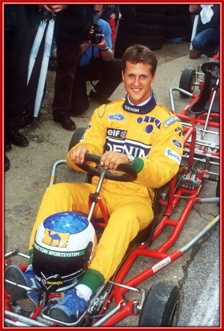 In 1990, he emerged a winner in the German Formula 3 Series.