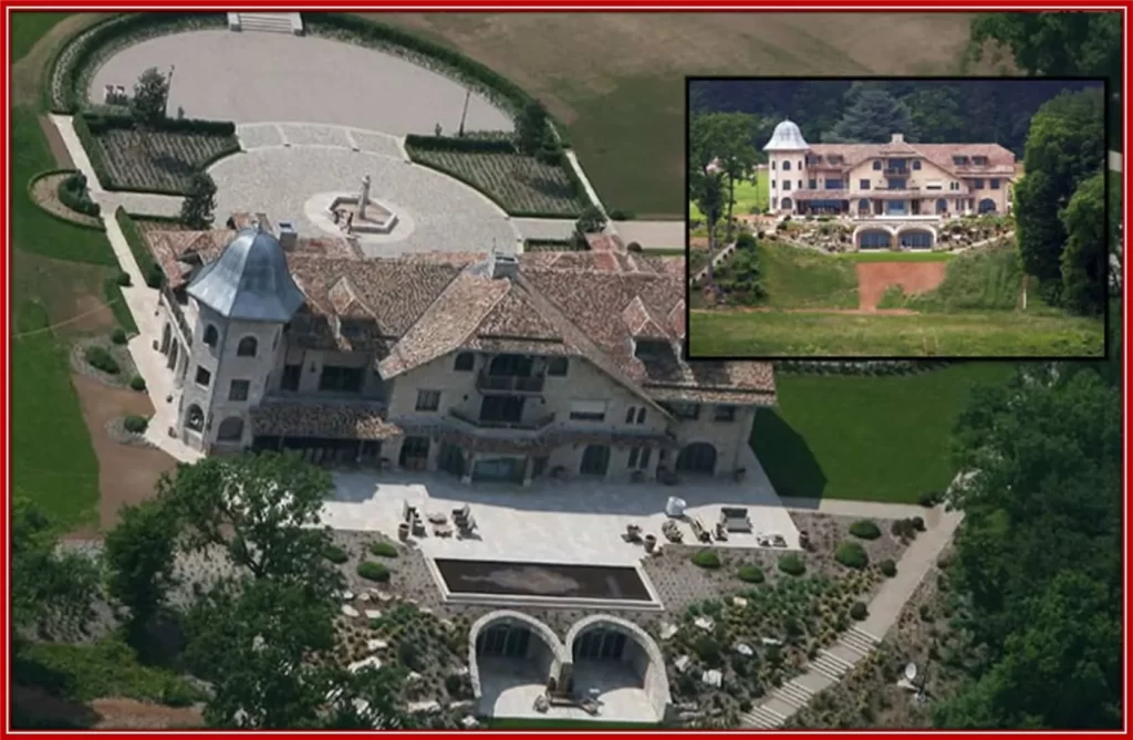 The F1 legend and his family moved to a luxury mansion in Lake Geneva.