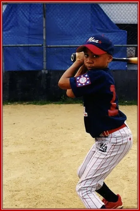 Behold the Early Childhood of Mookie Betts as the Little Baseball Champion.