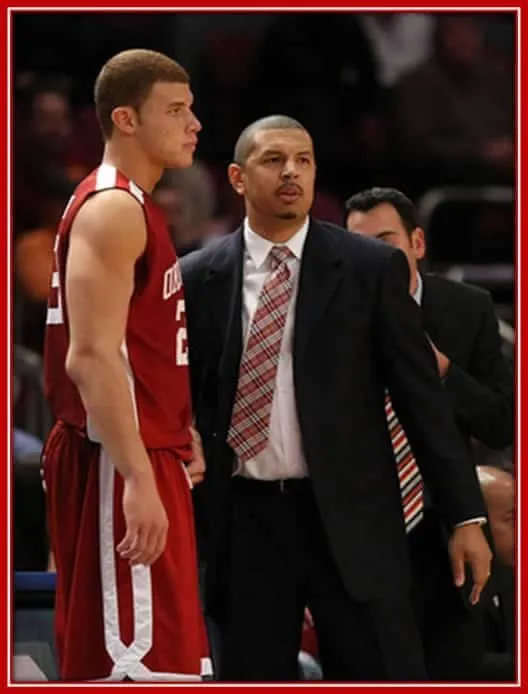 The Young Player, Blake Griffin, With Coach Capel.
